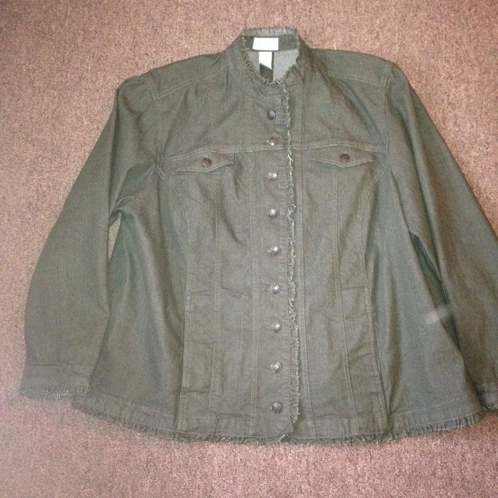 Liz & Me Jean Jacket Size 2X